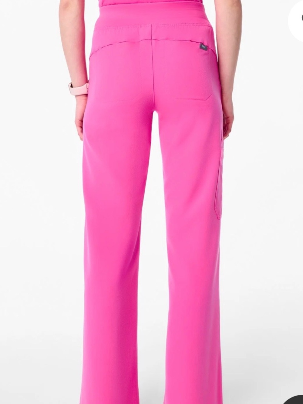 FIGS Rapid Response Pink Catarina Top & Isabel WideLeg Set NWT Small-SOLD OUT !! - Picture 6 of 6